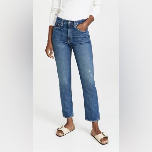 Nili Lotan Straight Leg Jeans in Classic Wash Women's 26 - Picture 1 of 9